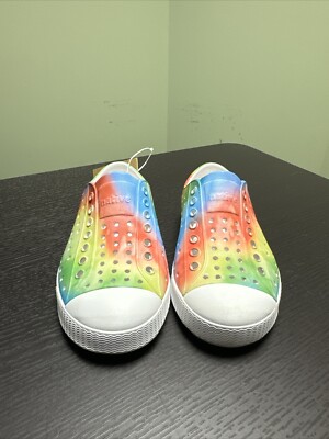 Tie Dye Native Shoes Rainbow Native Children's Jefferson