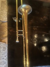 Silvertone Trombone, USA, with mouthpiece  case, good condition
