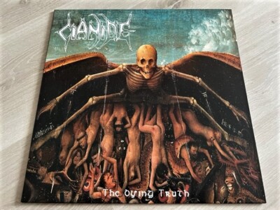CIANIDE - THE DYING TRUTH ORG LIM. LP (CYAN BLUE/GOLD VINYL) 2022