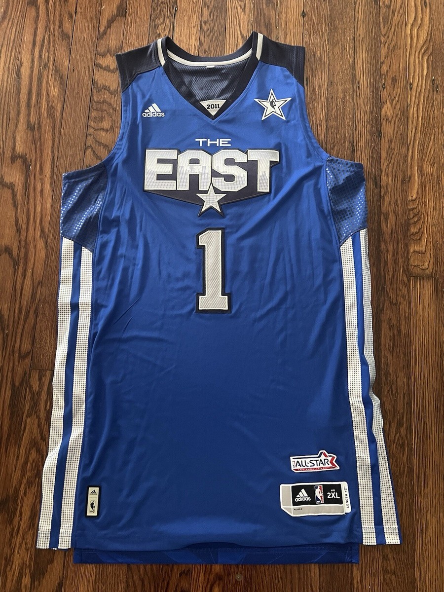 Derrick Rose 2011 Pro Cut Rev30 All Star Basketball Jersey Bulls