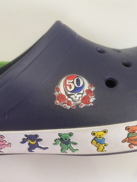 grateful dead crocs size 12