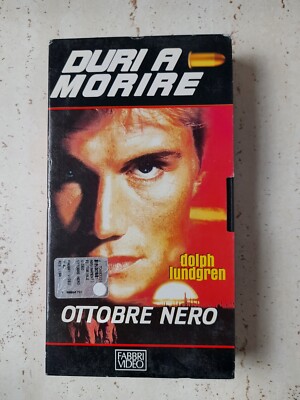 DURI TO STERBEN Dolph Lundgren Black Oktober VHS Film 