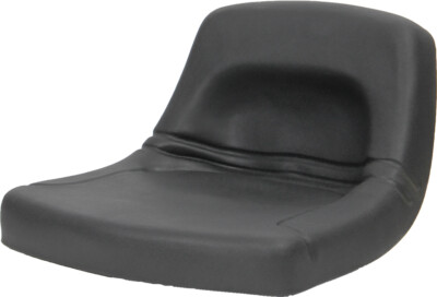 Low Back Lawn Mower Garden Tractor Seat Black