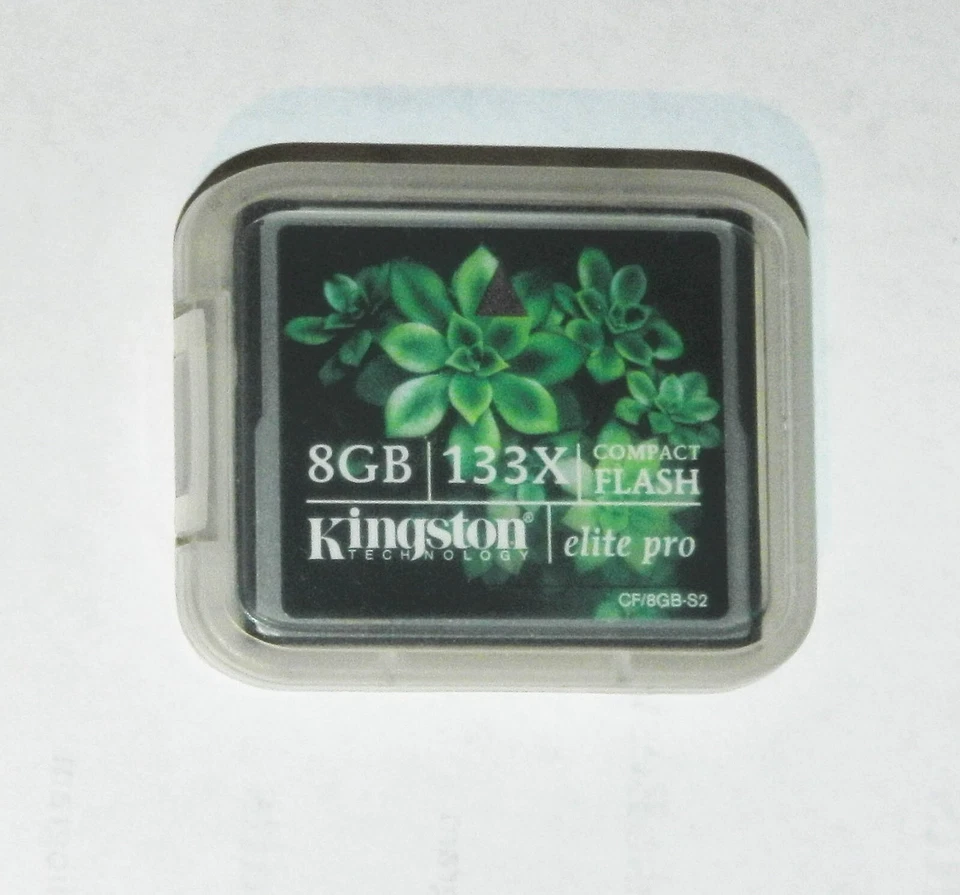 Kingston Elite Pro 8GB 133x - CompactFlash I Card - CF/8GB-S2 + Case. Excellent - Image 4 of 4