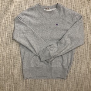champion grey sweatshirt