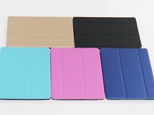 New Slim Smart Cover Synthetic PU Leather Case For iPad Air 2, iPad Mini 1/2/3