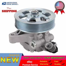 For 2002-2011 Honda CR-V 2.4L High Quality Power Steering Pump w/ Pulley US