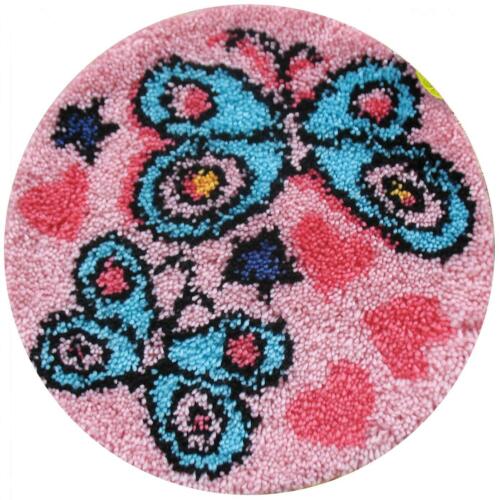 LAPATAIN Latch Hook Kits DIY Crochet Yarn KitsCarpet Embroidery Hook Rug Kit ...