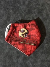 49ers face mask 2x Adult Mask