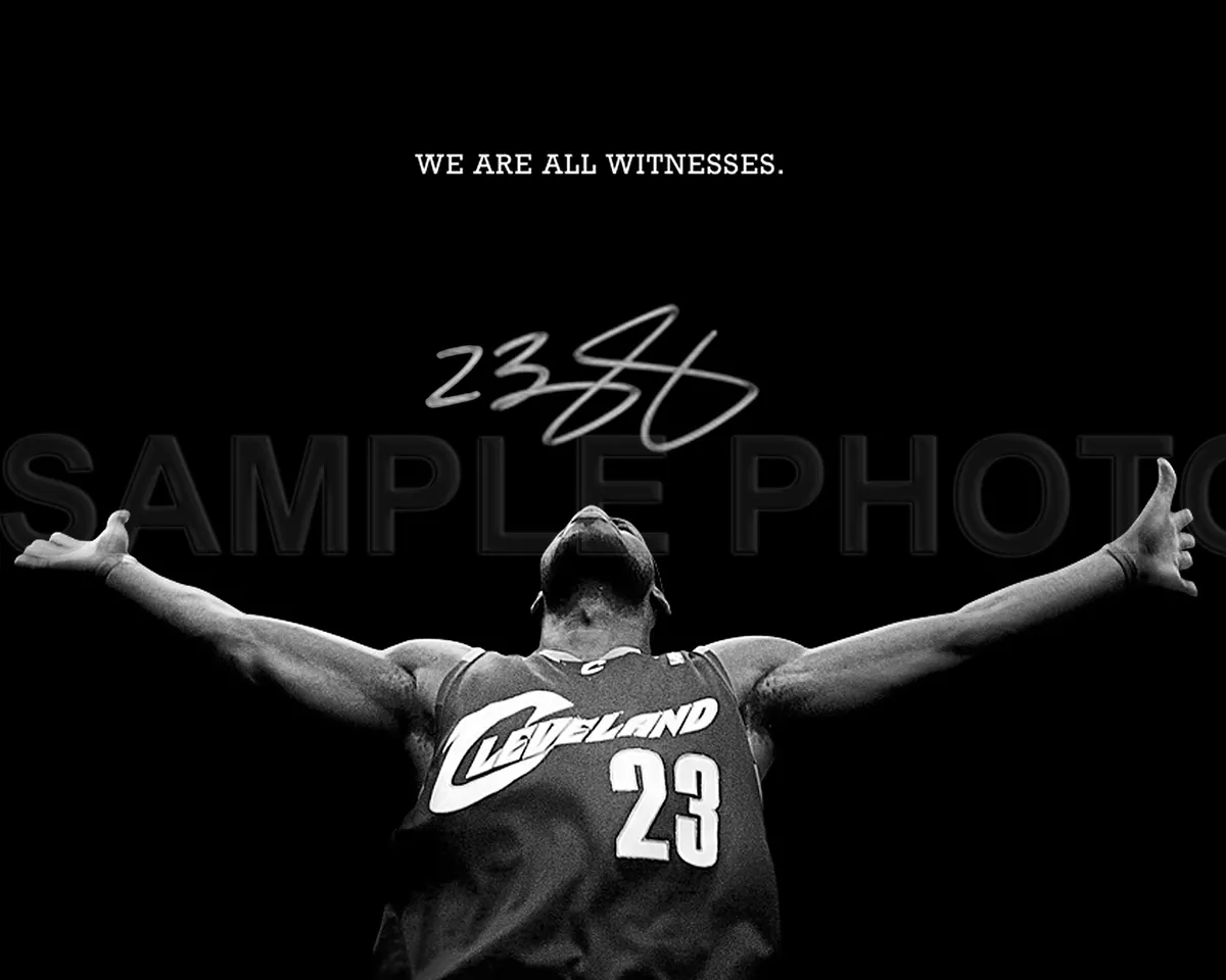 We are all witnesses lebron sale