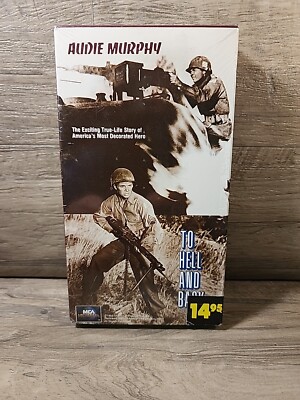 To Hell and Back VHS VCR Tape BRAND NEW SEALED Audie Murphy / Marshall Thompson 