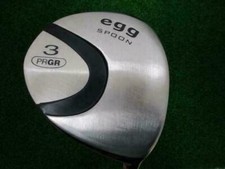 GOLF CLUBS FAIRWAY WOOD PRGR EGG 2010 M-37 3W R-FLEX