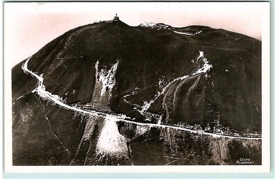S02-1017, FACE NORD DU PUY DE DOME, VU D'AVION, ***VINTAGE POSTCARD.