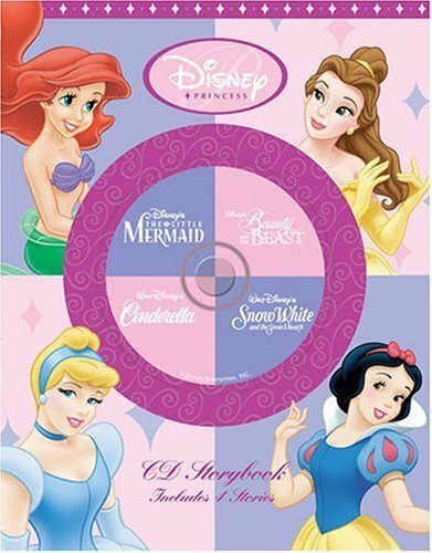 Disney Princess CD Storybook (4-In-1 Disney Audio CD