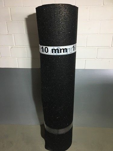 (17,00EUR/m²) 10mm Bautenschutzmatte Antivibrationsmatte Gummigranulatmatte