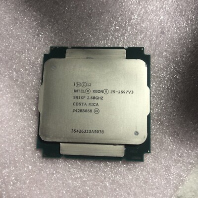 CPU Intel Xeon E5-2697 v3 CPU +1TB ssd Intel Xeon E5-2697 v3 SR1XF 2.60GHz 35MB 14-Core LGA2011-3 CPU