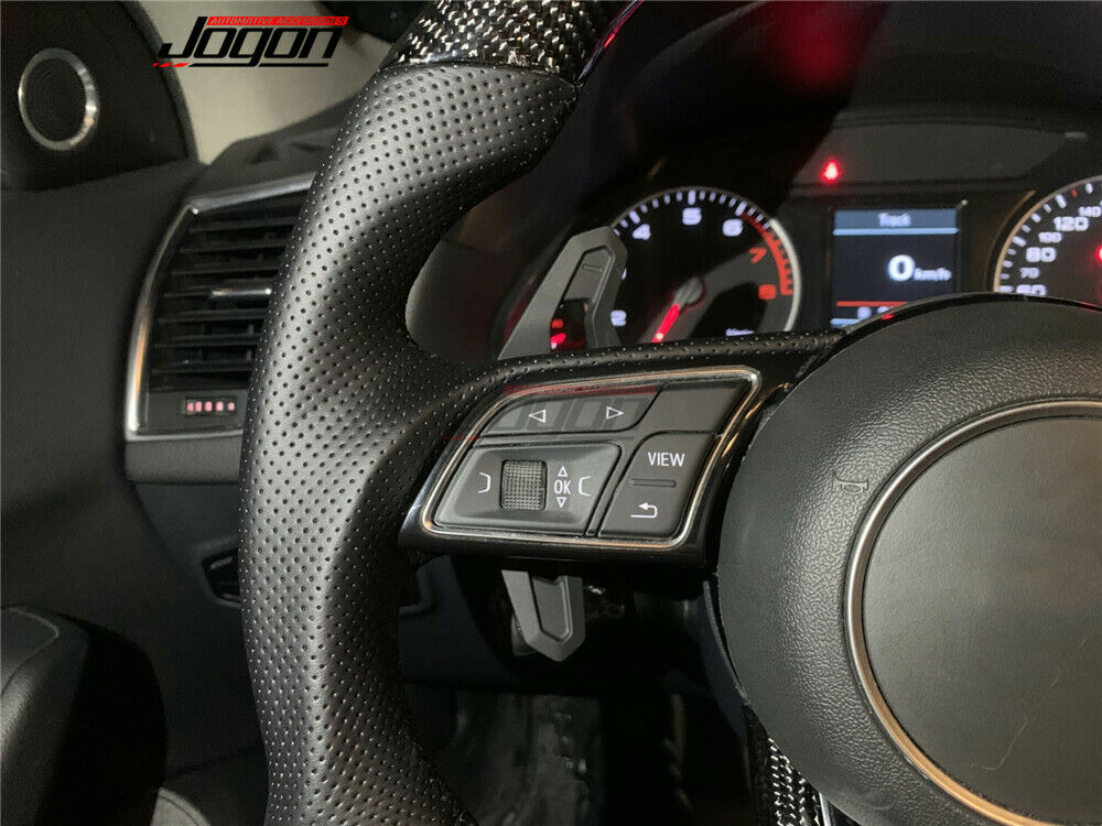 Black Paddle Shifters For Audi A4 S4 A5 S5 B9 A6 S6 A7 Sportback