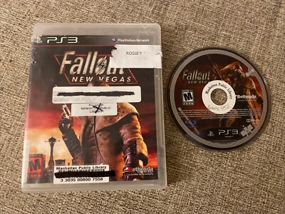PlayStation 3 Fallout New Vegas Interactive Gameplay PS3 Video Game