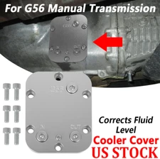 US Oil Cooler Cover Corrects Fluid Level For Dodge G56 Transmission 1/8 NPT PTO