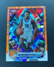 2023-24 TOPPS CHROME OLIVIER-MAXENCE PROSPER #120 SAPPHIRE ORANGE RC /25