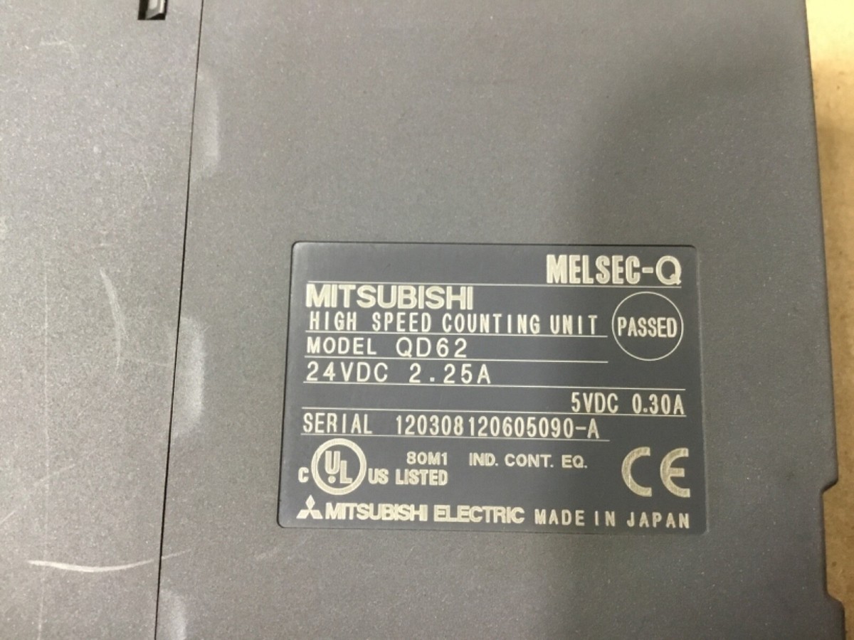 MITSUBISHI QD62 HIGH SPEED COUNTING UNIT MELSEC-Q #09I35*AD | eBay