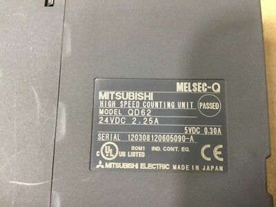 MITSUBISHI ELECTRIC　QD62 QD62 | Counter Module | PLC Modular | PLC | Catalogue | Mitsubishi