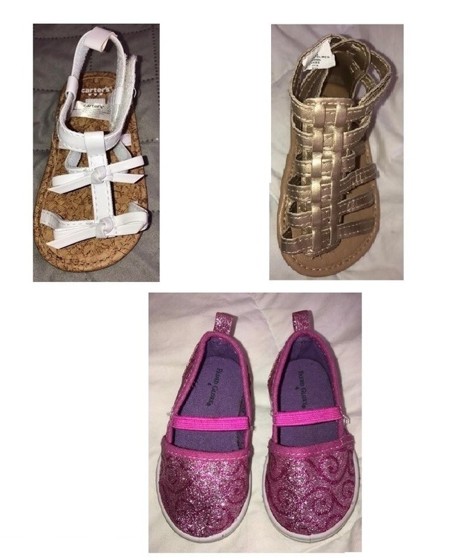 lot 3 pairs size 4 shoes  *Sandals & MaryJanes