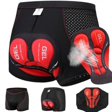 Men's 5D Padded Cycling Shorts Bicycle Road Bike MTB Mountain Biking Underwear