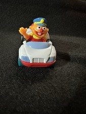 Sesame Street Ernie's Police Car Tyco Preschool 1997 Die-Cast Toy Car