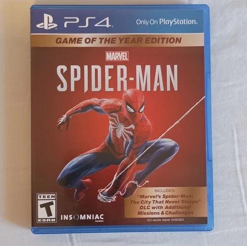 Sony Marvel's Spider-Man PS4 Game of the Year Action Adventure T NTSC 2018