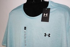 Under Armour Men's Blue-Green Performance S/S T-SHIRT SZ: 4XL NWT 1376791-494