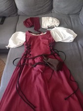 Mittelalter Gewandung Magd  Set oder Einzeln