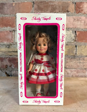 1982 Ideal Shirley Temple Pink White 8" Doll - New in Box