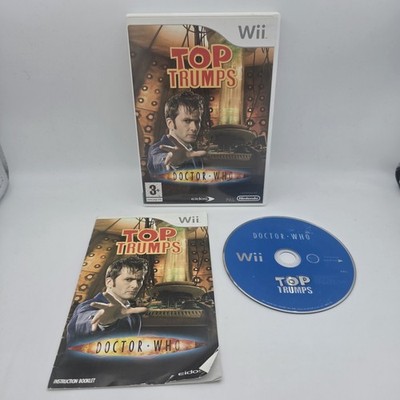 Nintendo Wii Top Trumps: Doctor Who - getestet & funktionsfähig - original - schneller UK Versand