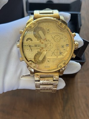 2025 Brand New Mr. Daddy 2.0 Chronograph Gold-Tone Stainless Steel Watch DZ7479