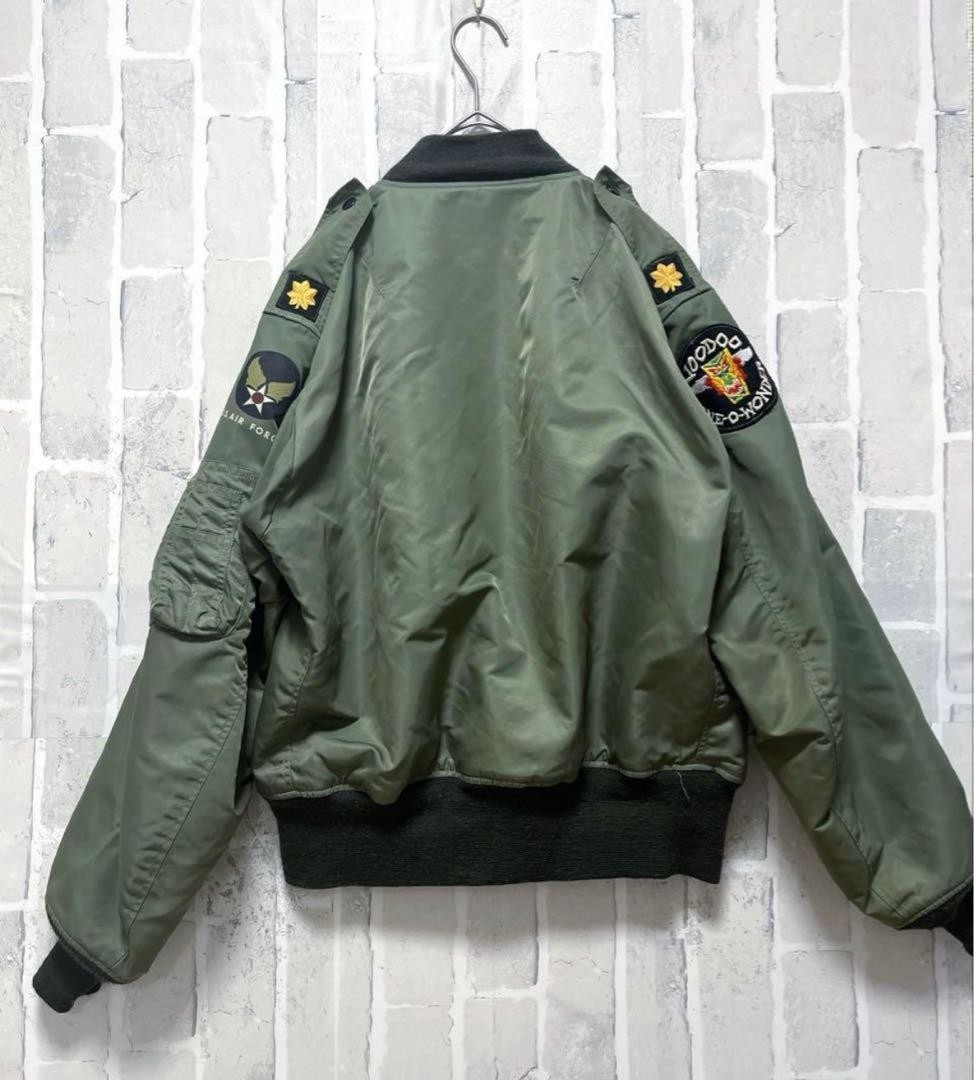 Buzz Rickson's L-2B Flight Jacket Patch M Nylon B… - image 3