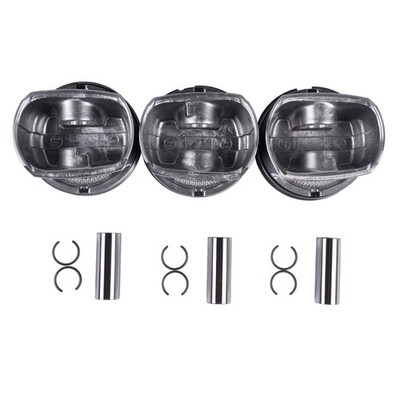 3x Kolben Standardmaß für VW Polo Skoda 1.2L 12V Ø76.51mm BBM CGP CJL 03E107065P