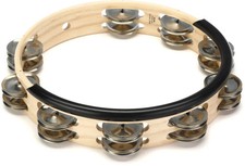 Black Swamp Percussion TSPD-GS Session Plus Double-row Tambourine - 10-inch