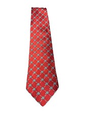 THE OHIO STATE Buckeyes Men's Silk Tie Block O Logo scarlet
