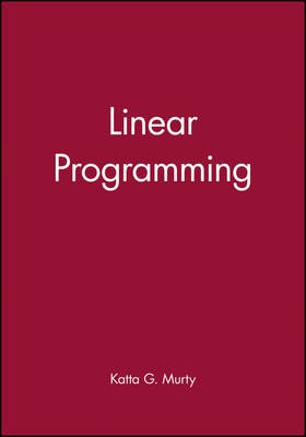 Lineare Programmierung, KG Murty, Taschenbuch