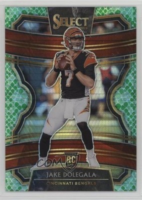 2019 Panini Select Tmall Dragon Scale Prizm 70/88 Jake Dolegala Rookie RC 0q0m