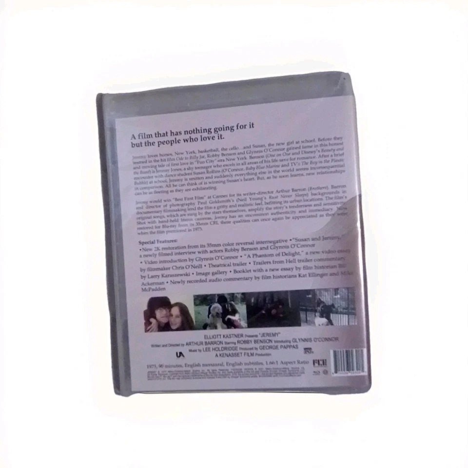 Jeremy (Blu-ray, 1973) w/slipcover Vinegar Syndrome Partner Label - Image 2 of 4