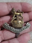 British Military Foot Police WWI Cap Badge — photo 2