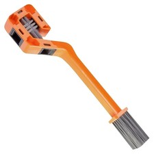 Bicycle Motorcycle Chain Cleaning Brush Double Head Gear Cleaner Tool Kit