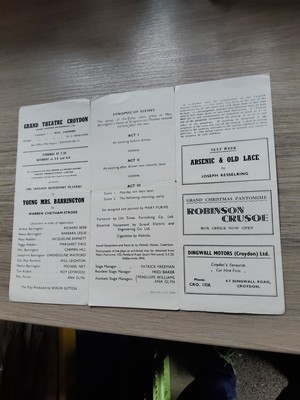 THEATRE PROGRAMME 1948,CROYDON GRAND,YOUNG MRS BARRINGTON