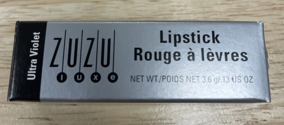 Zuzu Luxe 唇彩天然超保湿唇膏,[紫罗兰] 0.13 盎司 — 第 3/4 张图片