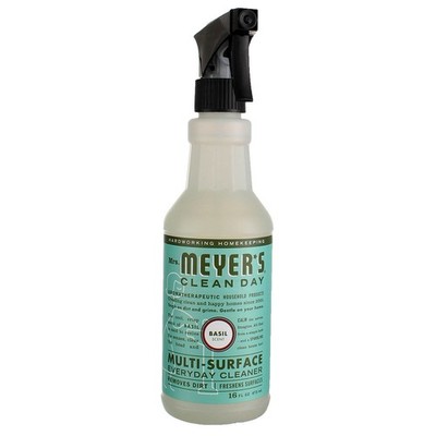 2 Pack Mrs. Meyer's Clean Day Everyday Multi-Surface Cleaner, Basil, 16 fl oz