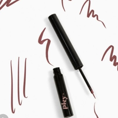 Pley Liquid Asset Foolproof Smudge-Proof  Eyeliner WINE OUT/Burgundy 1.7ml NIB