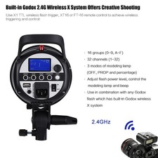 Compact Godox SK400II Studio Flash Strobe Light For Product Photography HJKY