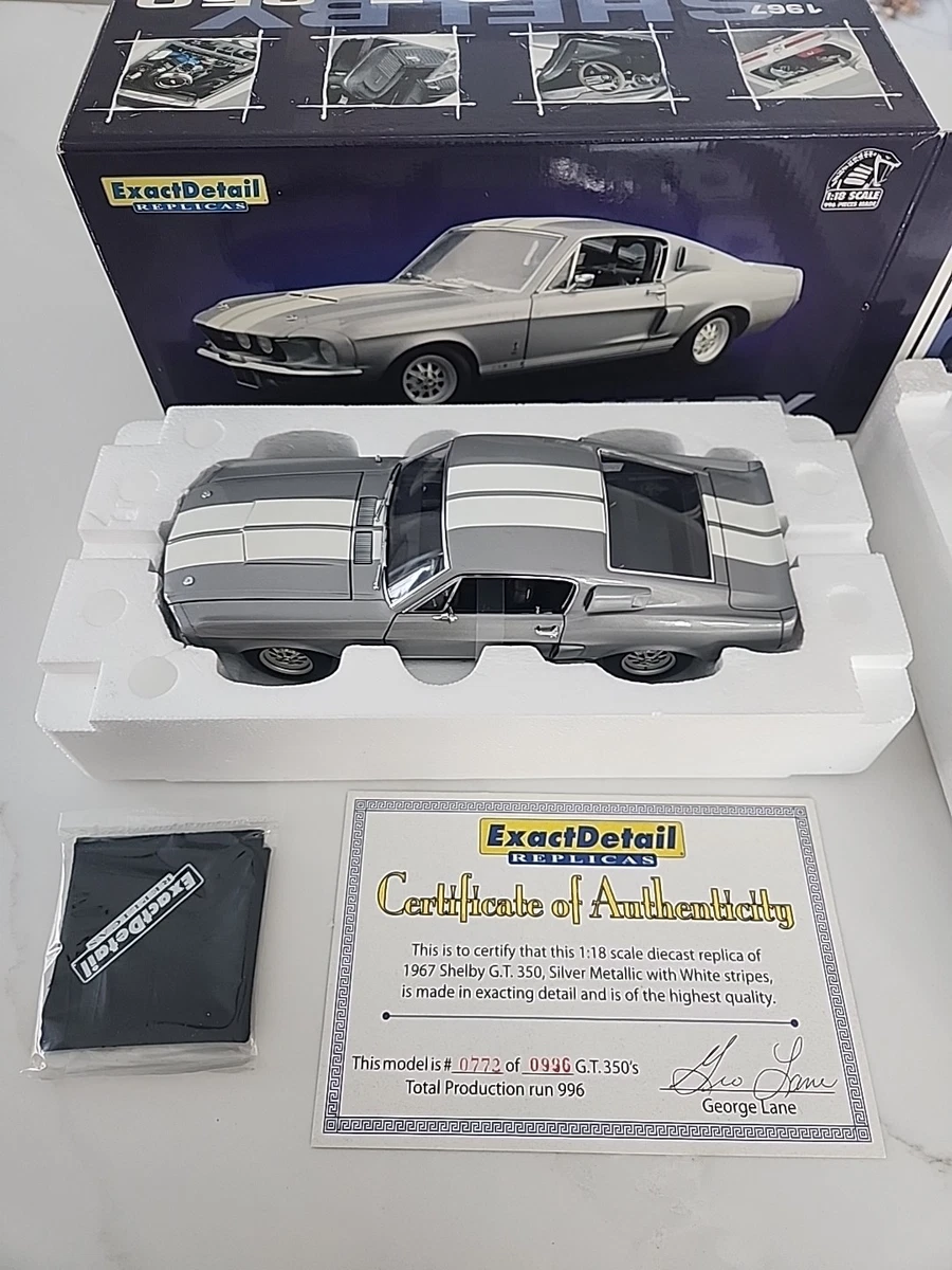 Exact Detail Replicas 1:18 Shelby Diecast & Toy Vehicles for sale